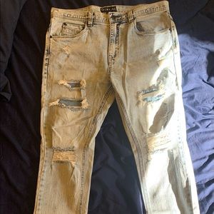 Ripped Light Blue Jeans